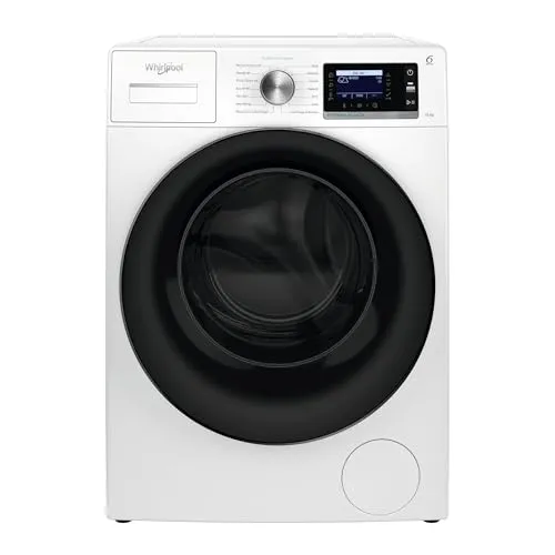 Whirlpool Freistehende Waschmaschine W6 08 Silence IT - Waschmaschinen mit leiser Technologie, ideal für ruhige Haushalte und energieeffizient im Betrieb.