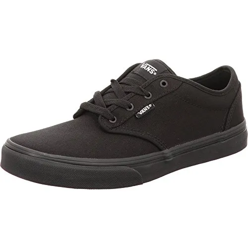 Vans Jungen Atwood Sneaker, Canvas Black Black, 39 EU