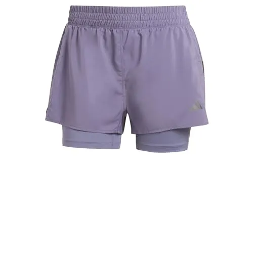 adidas Shorts Lila von adidas