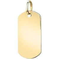 CHRIST Kettenanhänger Herren-Anhänger aus 375er Gelbgold - Kettenanhänger aus modernem 375er Gelbgold, inklusive Verpackung und mit eleganter Öse - ideal für stilvolle Männer.