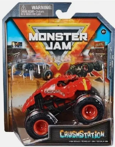 CRUSHSTATION - Series 34 Die-cast Truck Auto Monster Jam Trucks 1:64 scale Neu