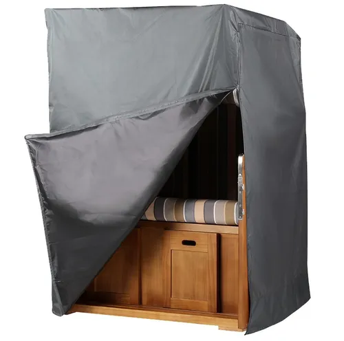 bene living Strandkorb Schutzhülle Prestige Protect - Größe M - Strandkörbe: Witterungsbeständige Schutzhülle aus atmungsaktivem Polyestergewebe, schützt vor Regen, Sonne und Frost, sorgt für Langlebigkeit und erhält das Erscheinungsbild Ihres Strandkorbs.