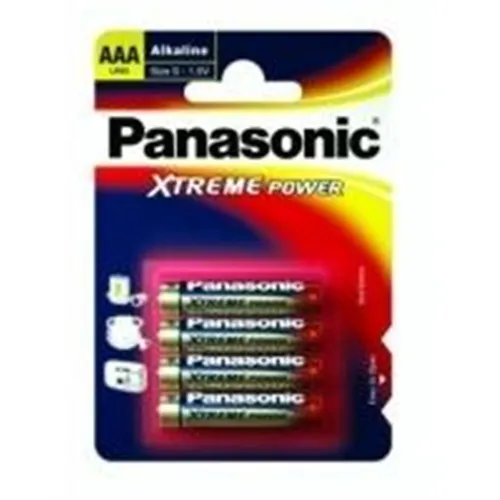 Panasonic Envoia LR03EE Batterie Alkali, Micro 4er Blister