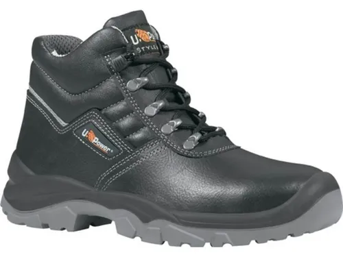 U.POWER BC10033-43 Sicherheitsstiefel Reptile S3 SRC - Robuste Sicherheitsstiefel aus wasserabweisendem Rindleder mit atmungsaktivem Wing Tex Futter, ideal für den professionellen Einsatz in anspruchsvollen Arbeitsumgebungen.