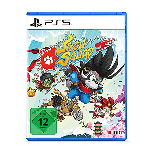 Jitsu Squad für PS5 - Actiongeladenes Multiplayer-Spiel - PC- & Videospiele, aufregendes Beat 'em up für die PS5 mit einzigartigen Charakteren und fesselndem Gameplay, ideal für Fans von Actionspielen.