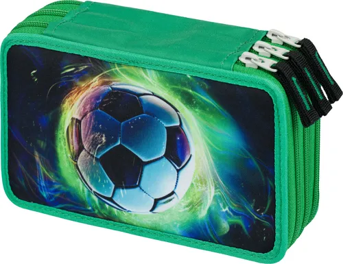 BAAGL Federmäppchen 3-Fach Fußball Ball von BAAGL