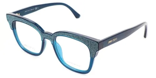 Brillen Jimmy Choo JC176 1Q9 TEAL GLITTER TEAL 49/18/ WOMAN von Jimmy Choo