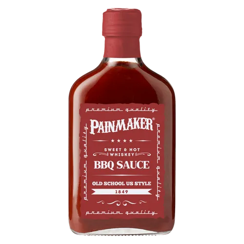   Painmaker - Sweet & Hot BBQ Sauce 195ml 1L/€17,69