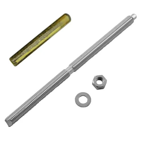 M10 x 190mm Ankerstange Edelstahl A4 Metalldübel Schwerlastdübel + Verbundankerp