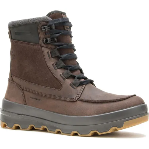 Kamik Inception Herren Winterstiefel - Dunkelbraun 42 - Wasserdichte Herren-Winterstiefel mit nachhaltiger HEAT-MX Isolation und feuchtigkeitsableitendem Fleecefutter, ideal für Alltag, Freizeit und Arbeit.