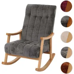 Schaukelstuhl HWC-K10, Relaxsessel aus FSC® Holz