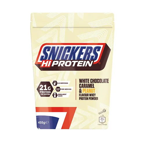 Snickers White Chocolate Protein Powder (455g) von Mars Protein