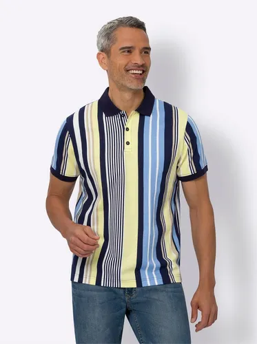 Sieh an! T-Shirt Kurzarm-Poloshirt Kurzarm