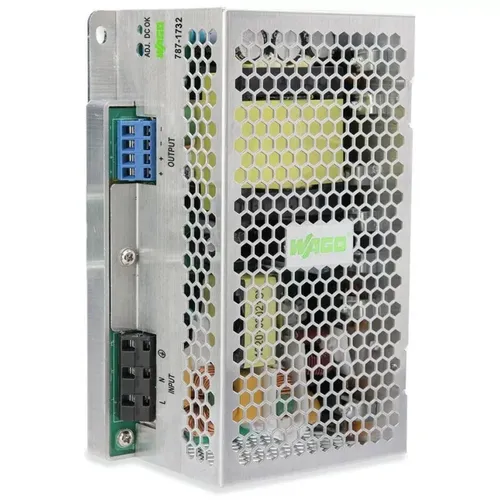WAGO 787-1732 ECO-Power Netzgerät DC 24V/10A - Hochwertiges Netzteil für Schaltschränke, 1-phasig mit 10A Ausgangsstrom und stabilisierter Spannung. Ideal für zuverlässige Stromversorgung in industriellen Anwendungen.