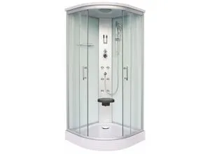 Komplettduschkabine SCALA - moderne Designs in verschiedenen Farben - Duschkabinen mit integriertem Bedienelement für ein individuelles Duscherlebnis und stilvolles Design, das sich nahtlos in Ihr Badezimmer einfügt.