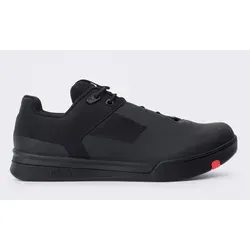 Crankbrothers Unisex Mallet Lace Fahrradschuhe, Schwarz Rot, 42 EU - Fahrradschuhe mit atmungsaktivem Mesh und gepolsterter Zunge für optimalen Komfort. Optimiert für MTB-Pedale, kompatibel mit SPD Cleats – ideal für anspruchsvolle Fahrten!