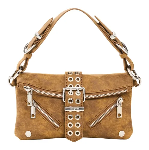 Desigual Valentine Handtasche in Camel Braun