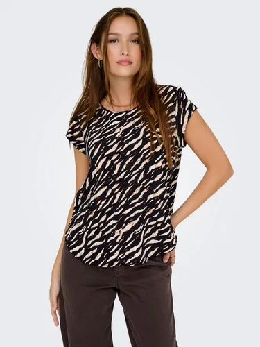 ONLY Shirtbluse ONLVIC S/S AOP TOP NOOS PTM mit Allover Druck