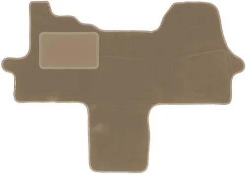 Beige Fahrermatte für Fiat Ducato III Van (2006-2014)
