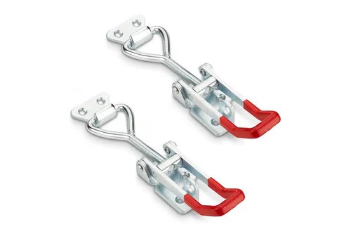 SO-TECH® Kastenriegelschloss Spannverschluss, verstellbarer Schnellspanner, M8 - Haltekraft 600 kg, (2-tlg), M8 (Haltekraft 600 kg, abschließbar) Stahl verzinkt