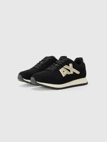 Armani Exchange Xw002150 AF19388 Sportschuhe Schwarz EU 38 - Sonstige Sportschuhe mit klassischem Obermaterial und Puff-Effekt AX-Logo, ideal für einen sportlichen Look und optimalen Tragekomfort.