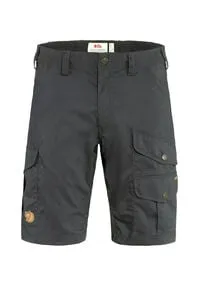 Fjällräven Vidda Pro Lite Shorts Men Dark Grey (48) - Wanderhosen aus G-1000 Air Stretch, leicht und atmungsaktiv, ideal für warme Tage. Mit 6 praktischen Taschen und verstärktem Gesäß für maximale Funktionalität.