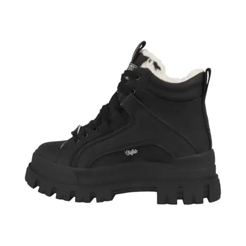 Buffalo ASPHA NC MID WARM VEGAN Damen-Stiefeletten schwarz von Buffalo