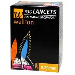 Wellion 33 G Lanzetten 200 St