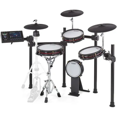 Alesis Strata Club E-Drums - 7-teiliges elektronisches Schlagzeug mit Dual-Zone Voll-Mesh Heads und intuitivem 7