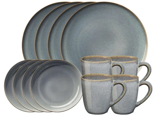 ASA SELECTION Frühstücks-Set SAISONS denim 12tlg in blau von ASA