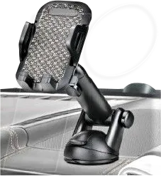 KFZ 19262 - KFZ - Smartphone-Halter, Schwanenhals, Saugnapf