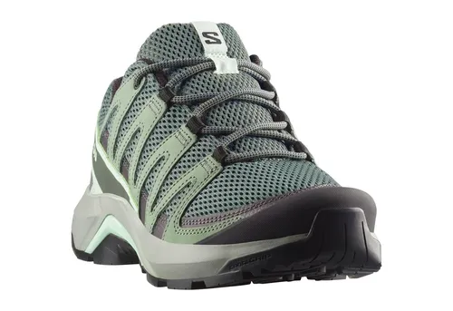 Wanderschuh SALOMON X-ADVENTURE RECON W, Gr. 41, wasserdicht - Sportliche Wanderschuhe für Herren, ideal für Offroad-Abenteuer. Wasserdichtes Leder und atmungsaktives Textil sorgen für optimalen Komfort und Halt auf nassen Untergründen.
