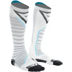 Dainese Dry Long Socken für Männer, schwarz-weiss-blau, Größe 42-44