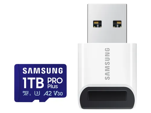 Samsung microSD PRO Plus (2024) mit USB-Adapter von Samsung