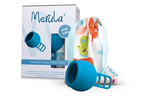 MERULA Menstrual Cup mermaid blau von Merula