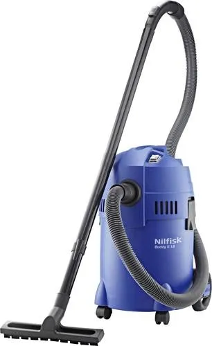 Nilfisk Buddy II 18 - Allzweckstaubsauger - Nass-/Trockensauger, ideal für Haus, Auto und Garage. Mit Nass-Trockenfilter und Blasfunktion für gründliche Reinigung. Lebenslange Garantie für sorgenfreies Saugen.