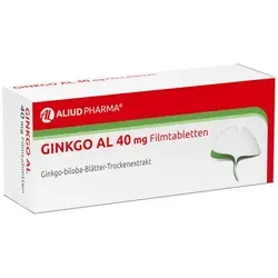 GINKGO AL 40 mg Filmtabletten 30 St