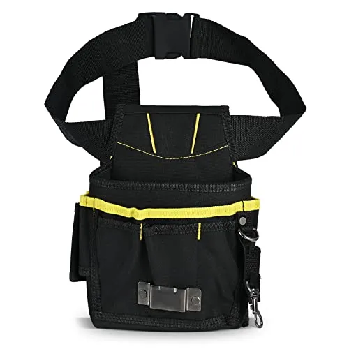 Ehdis Werkzeugtasche mit Gürtel Werkzeughalter Werkzeug-Tasche Mini Werkzeug Tasche aus Leinwand Multi-Purpose Werkzeughalter Organizer Werkzeug Organizer