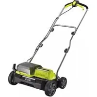 Ryobi RY18SFX35A-0 - Akku-Vertikutierer für Rasenpflege - Vertikutierer ohne Akku und Ladegerät, ideal für Rasenflächen bis 350m², mit 35 cm Arbeitsbreite und leistungsstarkem Induktionsmotor für gesundes Gras.