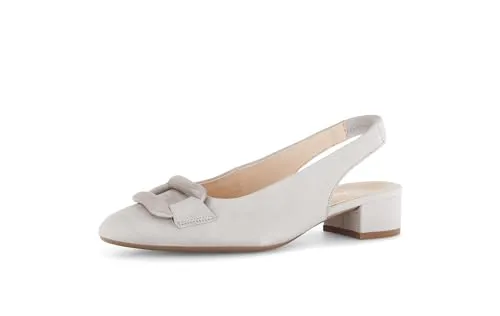 Gabor Damen Slingpumps - Elegante High Heels für besondere Anlässe - Damen-Pumps mit komfortablem Blockabsatz von 3 cm, ideal für abendliche Veranstaltungen und stilvolle Auftritte.