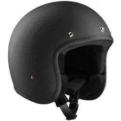 Bandit Motorradhelm ECE Jet 2 Schwarz Matt