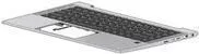 HP Top Cover mit hinterleuchteter Tastatur (Deutsch) - Ersatztastatur für EliteBook 840 G7, bietet Privatsphäre und ist ideal für produktives Arbeiten bei schwachem Licht.