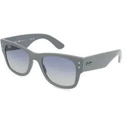 Ray-Ban RB4840S Damen-Sonnenbrille - Stilvolle Vollrand-Eckige Sonnenbrille - Sonnenbrillen | Grau verlaufende Gläser und leichtes Kunststoff-Gestell bieten optimalen Tragekomfort und zeitlosen Stil.