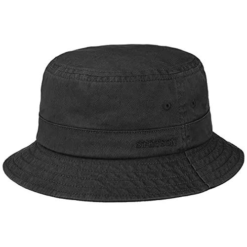 Stetson Organic Cotton Hut mit UV-Schutz für Damen und Herren - Nachhaltiger Bucket Hat aus 100% Bio-Baumwolle, knitterfrei und reißfest. Ideal für den Sommer mit UV-Schutz 40+. Praktisch und stylisch für jedes Outfit.