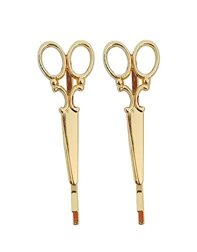 Comair A&A Haarklemmen Schere gold in gold von Comair