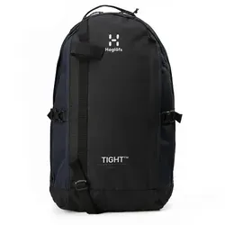 Haglöfs Tight Medium true black/tarn blue (5SK) 1-SIZE - Daypacks und Businessrucksäcke, 20L Volumen, umweltfreundlich aus 100% recyceltem Material, ideal für Wanderungen und Alltag mit optimalem Tragekomfort.