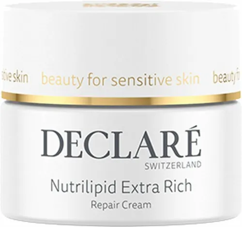 Declaré Vital Balance Nutrilipid Extra Rich Repair Cream 50 ml - Tagespflege für intensive Hautschutz & Pflege mit Karité Butter und Ceramiden. Ideal gegen Kälte und Trockenheit, für geschmeidige Haut unter extremen Bedingungen.