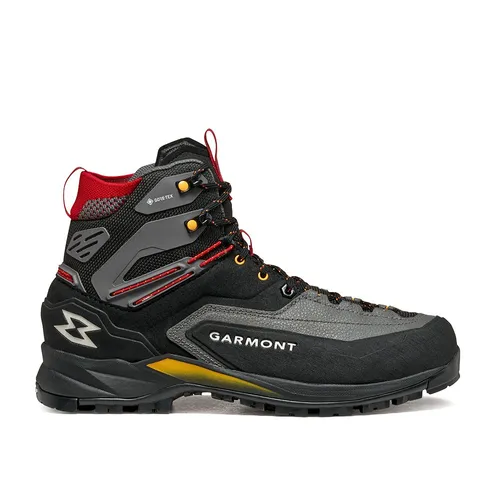 Garmont Akron GTX Wanderschuhe - Technische Vielseitigkeit für Herren - Wasserdichte Trekking- und Wanderschuhe aus Veloursleder, ideal für technische Routen mit optimalem Sprunggelenkschutz und präziser Schnürung.
