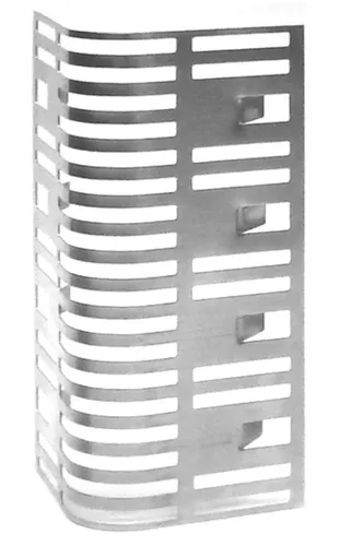 Stossfugenlüfter Edelstahl Clip 30 mm x 45 mm x 50 mm