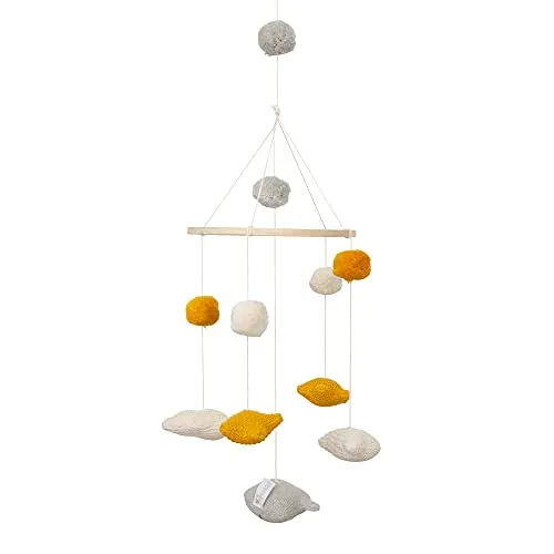KINDSGUT Mobile Nachthimmel - Mobiles für Babys, fördert die visuelle Entwicklung mit umweltfreundlichen Materialien und schlichten, ansprechenden Designs.